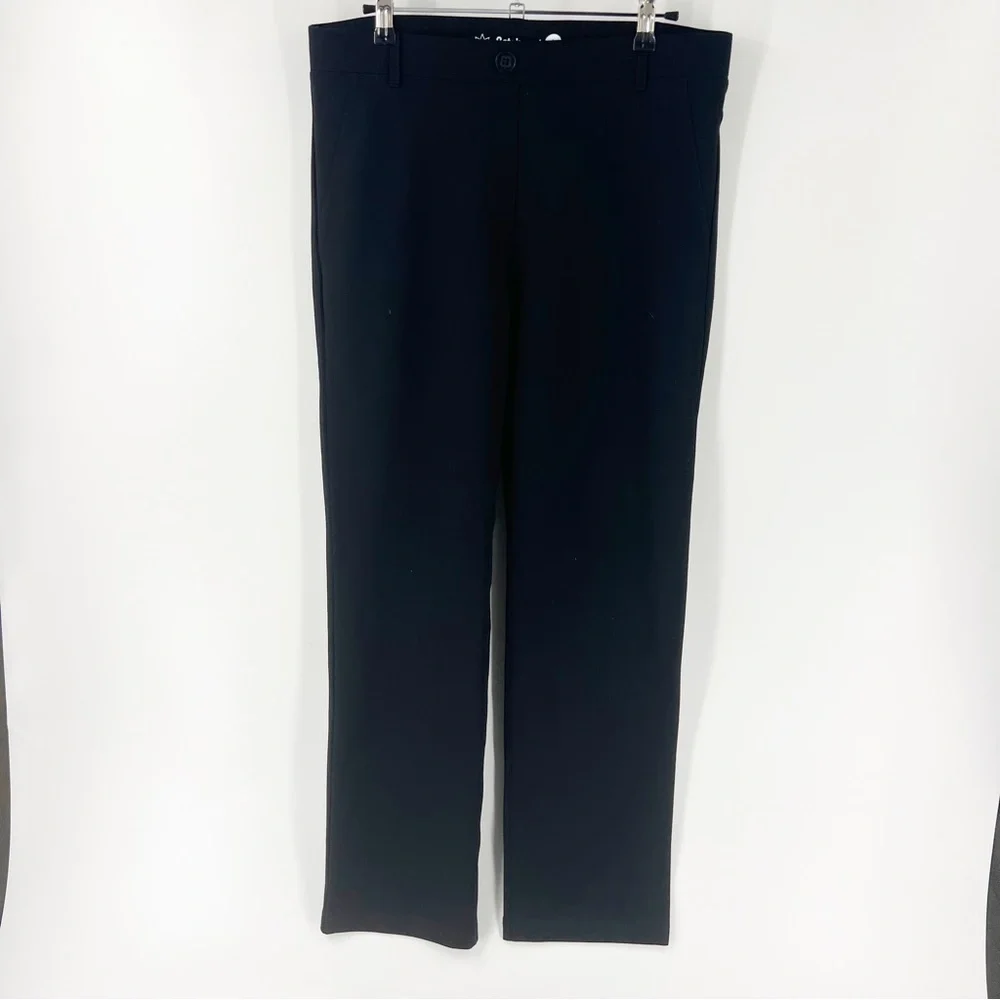 ✅ BETABRAND BLACK‎ Classic Dress Pant Yoga LARGE PETITE LIKE NEW CONDTION
